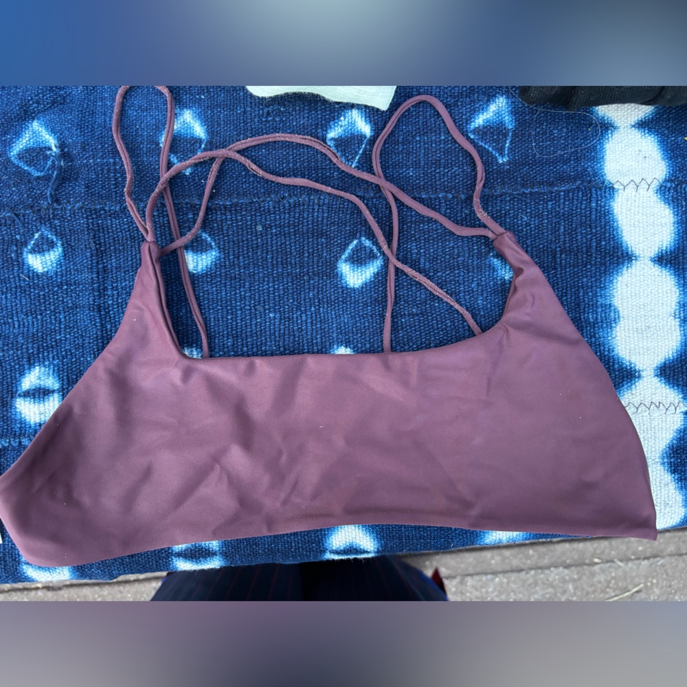 Purple Strappy Bikini